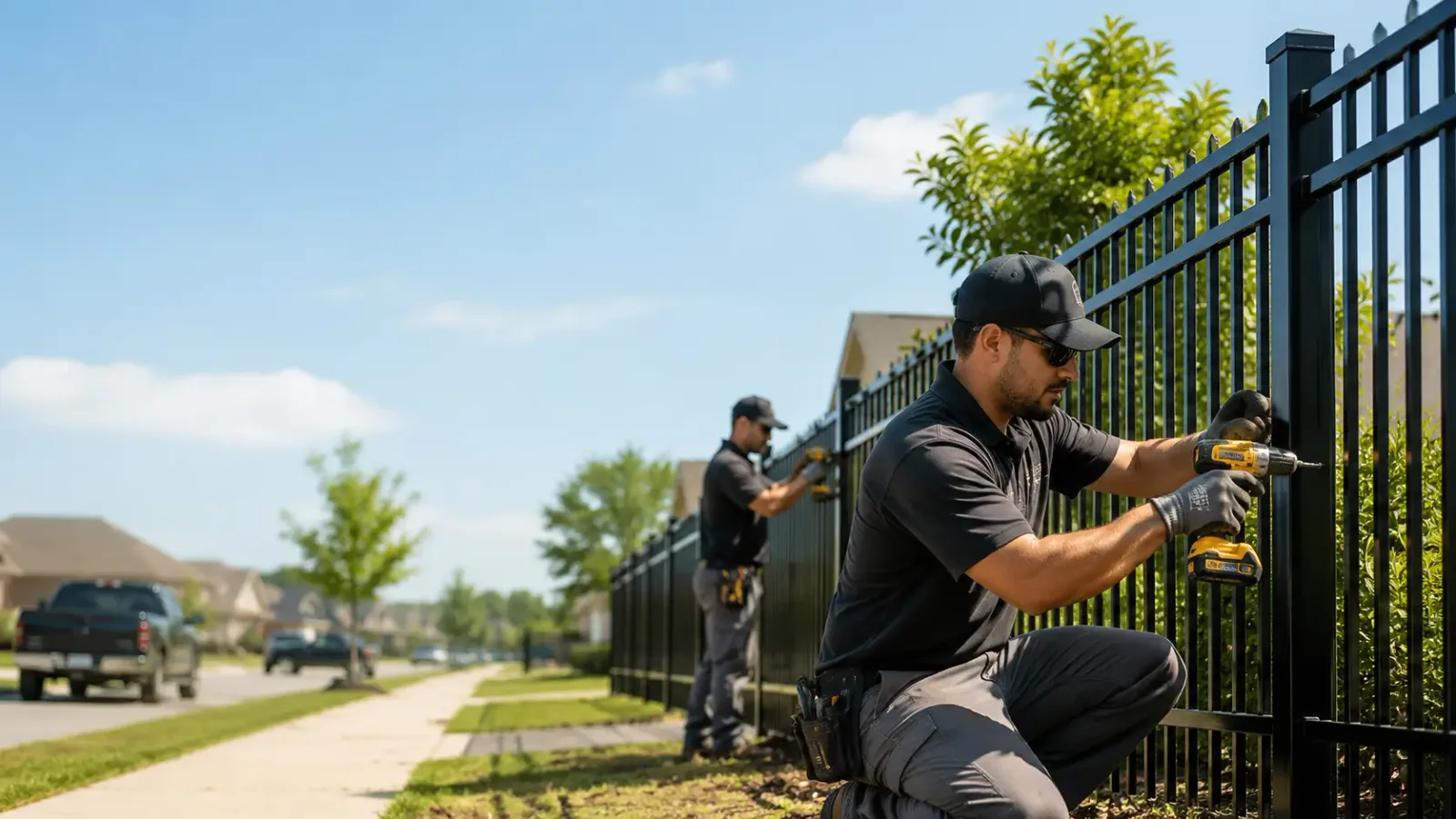 Metal Fence Installation in Sardinia, NY